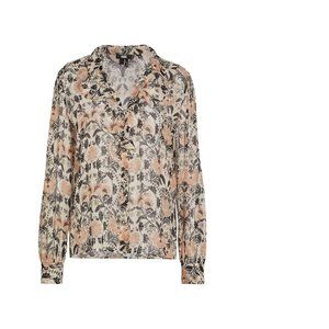 PAIGE Jodelle Floral Silk Blouse, XSmall